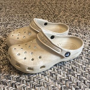 White Crocs
